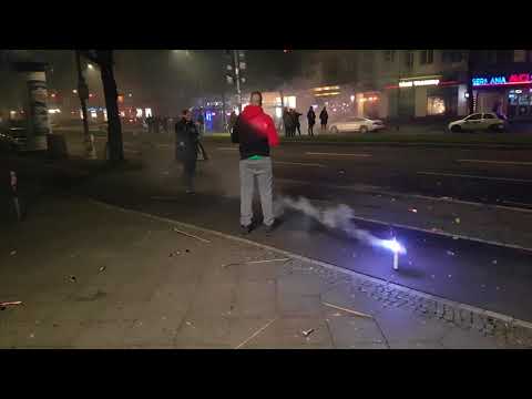 Silvester 2017/2018 Berlin - Frankfurter Allee