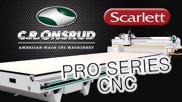 Pro series CNC Router by C R  Onsrud Scarlett INC