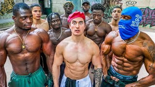 Training in the STREETS of France!  Calisthenics Workout