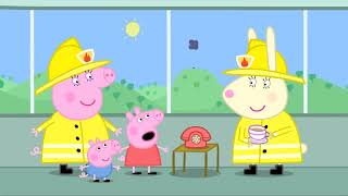 Prasátko Peppa Hasičský Sbor Kreslená