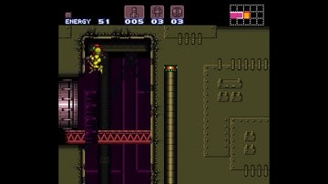 Super Metroid any% Speedrun GT Code in 28Min