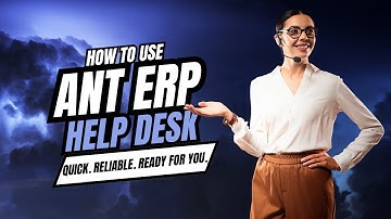 🚀 Ant ERP Help Desk Tutorial – Step-by-Step Guide