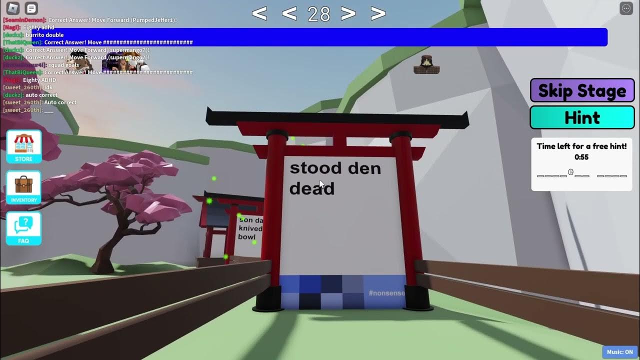 Guess the Gibberish In ROBLOX - YouTube