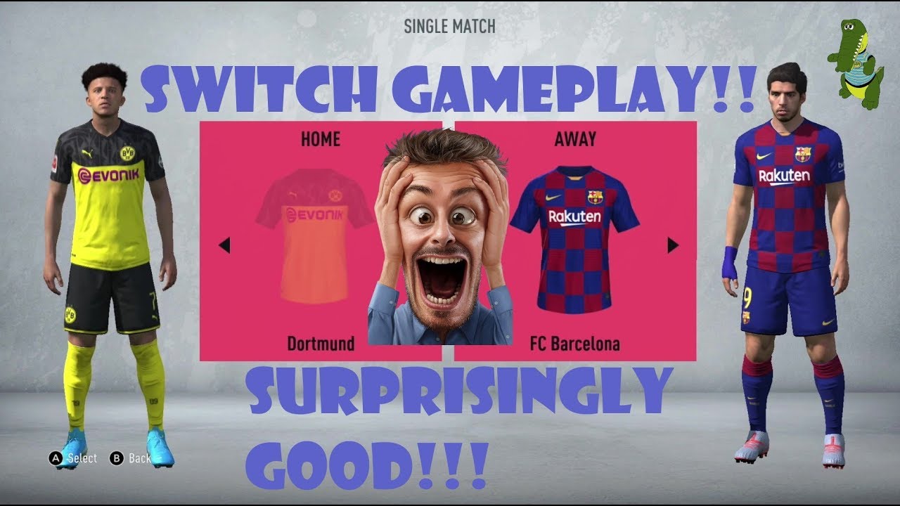 Fifa 20 gameplay nintendo switch YouTube