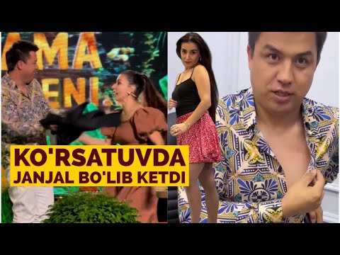 AKTRISA NILUFAR HAMIDOVA VA ZO'R TV BOSHLOVCHISI MARUFXO'JA VIDEOSI TARQALDI