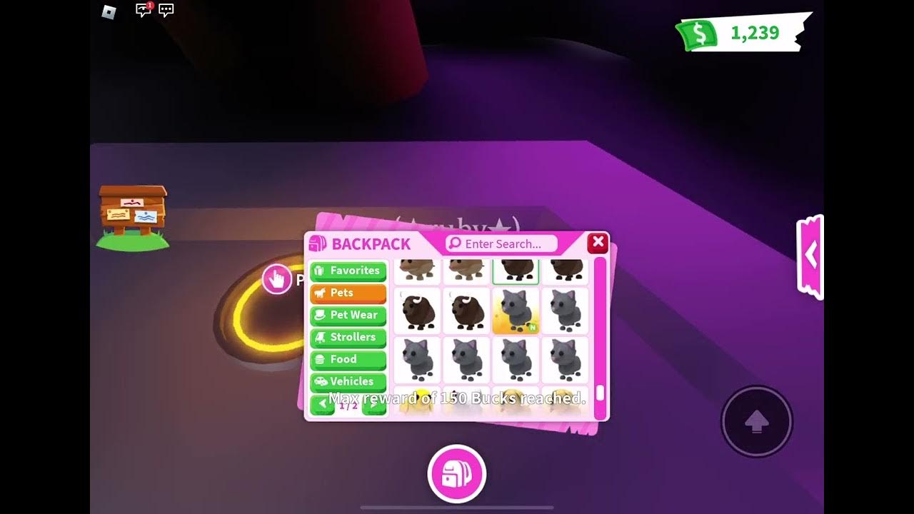 i made a neon buffalo! in adopt me! YouTube