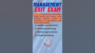 Management Exit Exam 2016 by MOE: Part 1: #management #business #administration #2023 #exit #exam