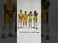 First look at the 2023-24 Lakers in uniform! 👀 | #Shorts