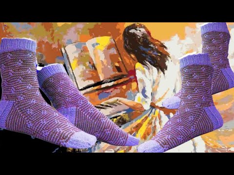 Носки спицами. #(2024)