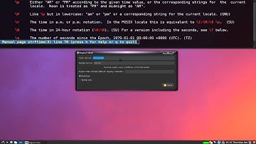 Change Digital Clock Settings - Linux LXDE