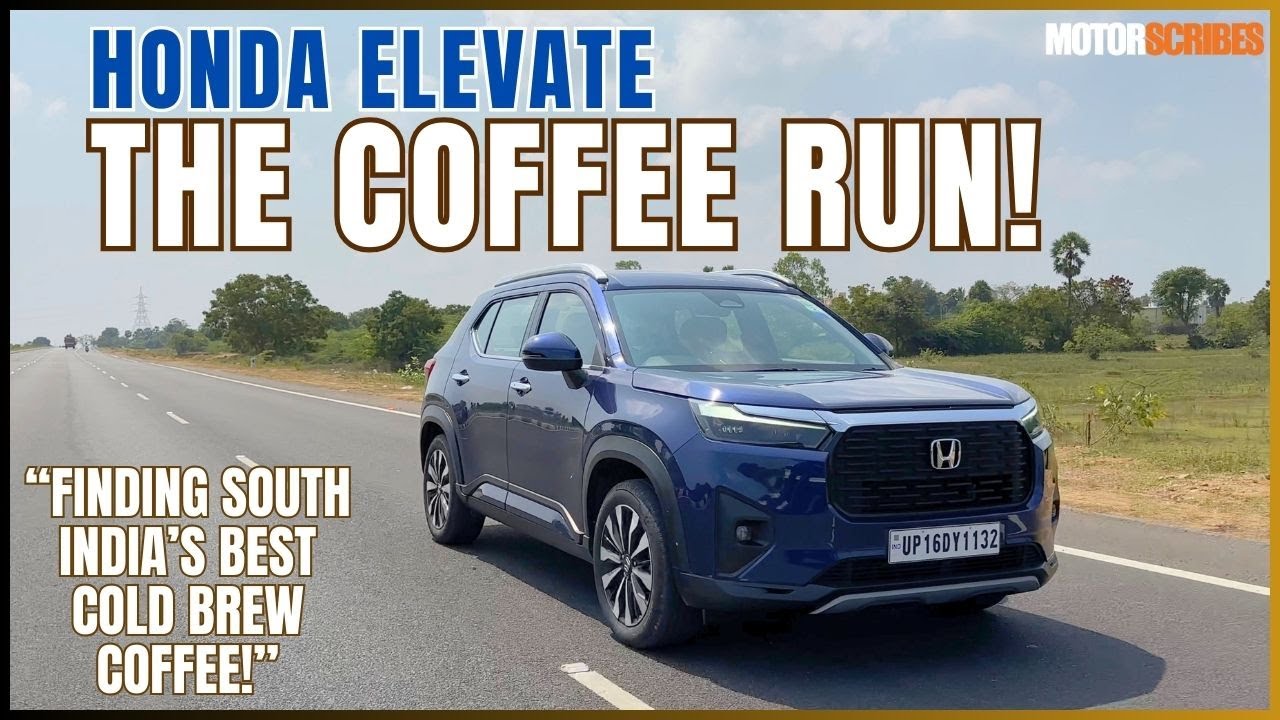 Honda Elevate - Finding South India's Best Cold Brew Coffee! | MotorScribes