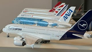 Lufthansa Airbus A380 !  1:200 Diecast model Unboxing / Gemini Jets