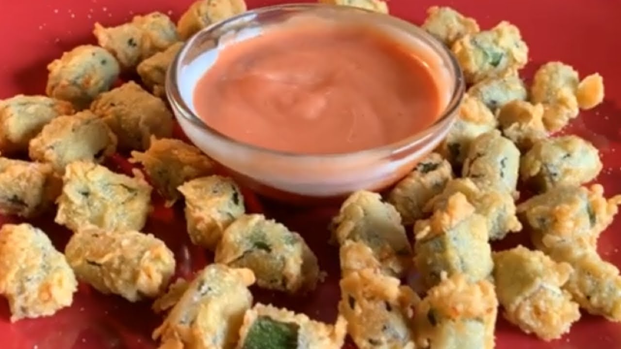 How to make Delicious Fried Okra YouTube