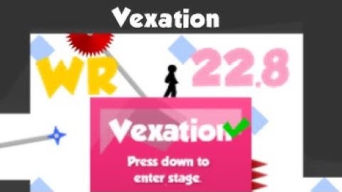 Vex 3 Vexation in 22.8 Seconds [Old HTML5 - World Record]