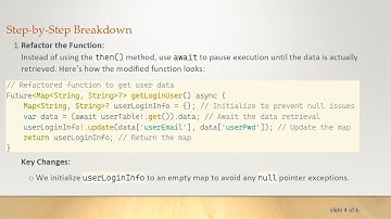 How to Assign a Future Map to a Static Variable in Flutter?
