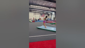 first front handspring rudi layout step out