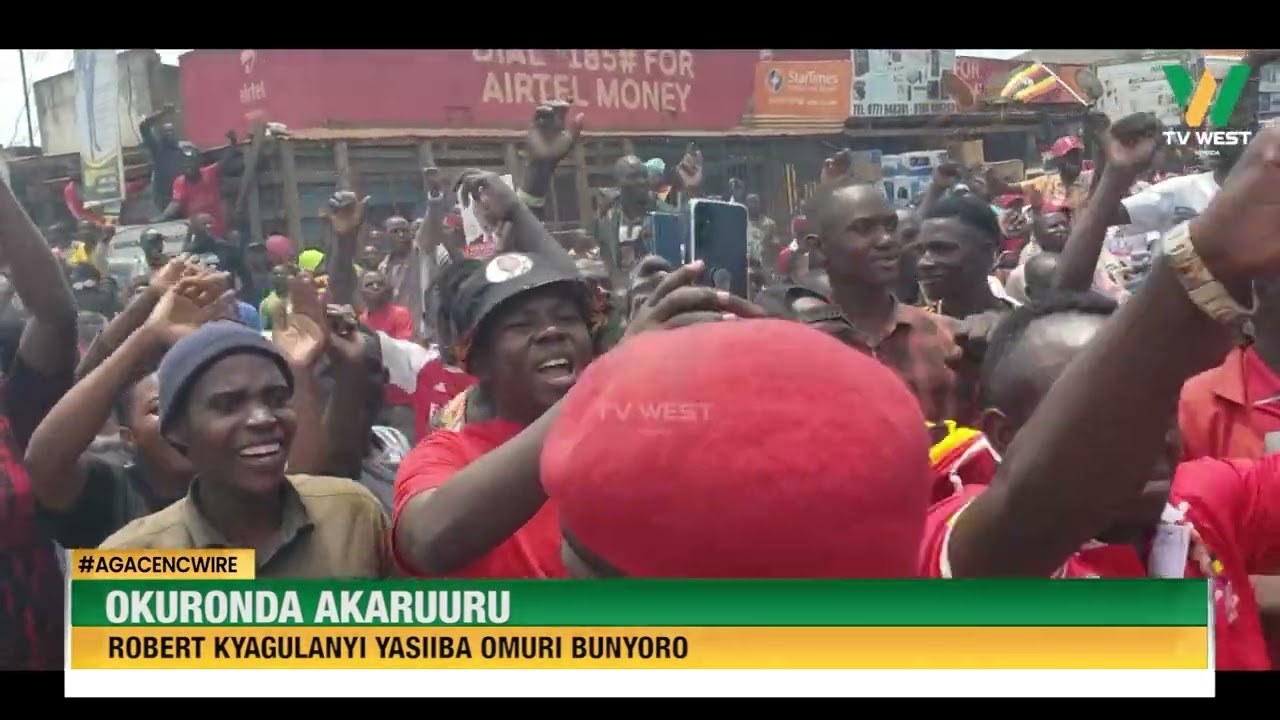 AGACENCWIRE: Okuronda akaruuru, Robert Kyagulanyi yasiiba omuri Bunyoro.