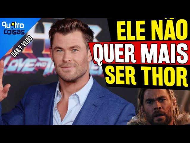 Chris Hemsworth está pronto para se despedir como Thor do MCU