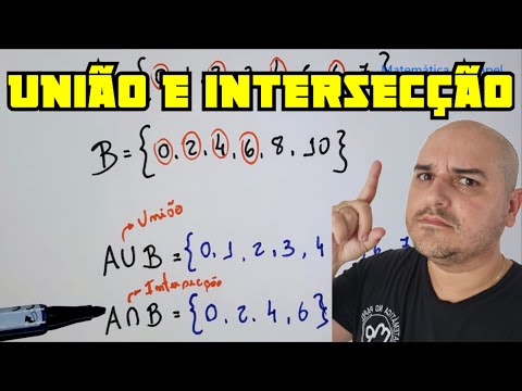 Vídeo: Como você faz união e interseção?