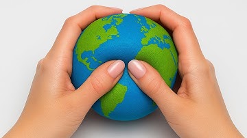 Fluffy Planets AI ASMR Squeezing video | Oddly satisfying 4K