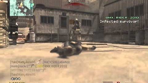 MW3 WTF infected glitch