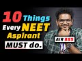 10 things all successful neet aspirants do  anuj pachhel