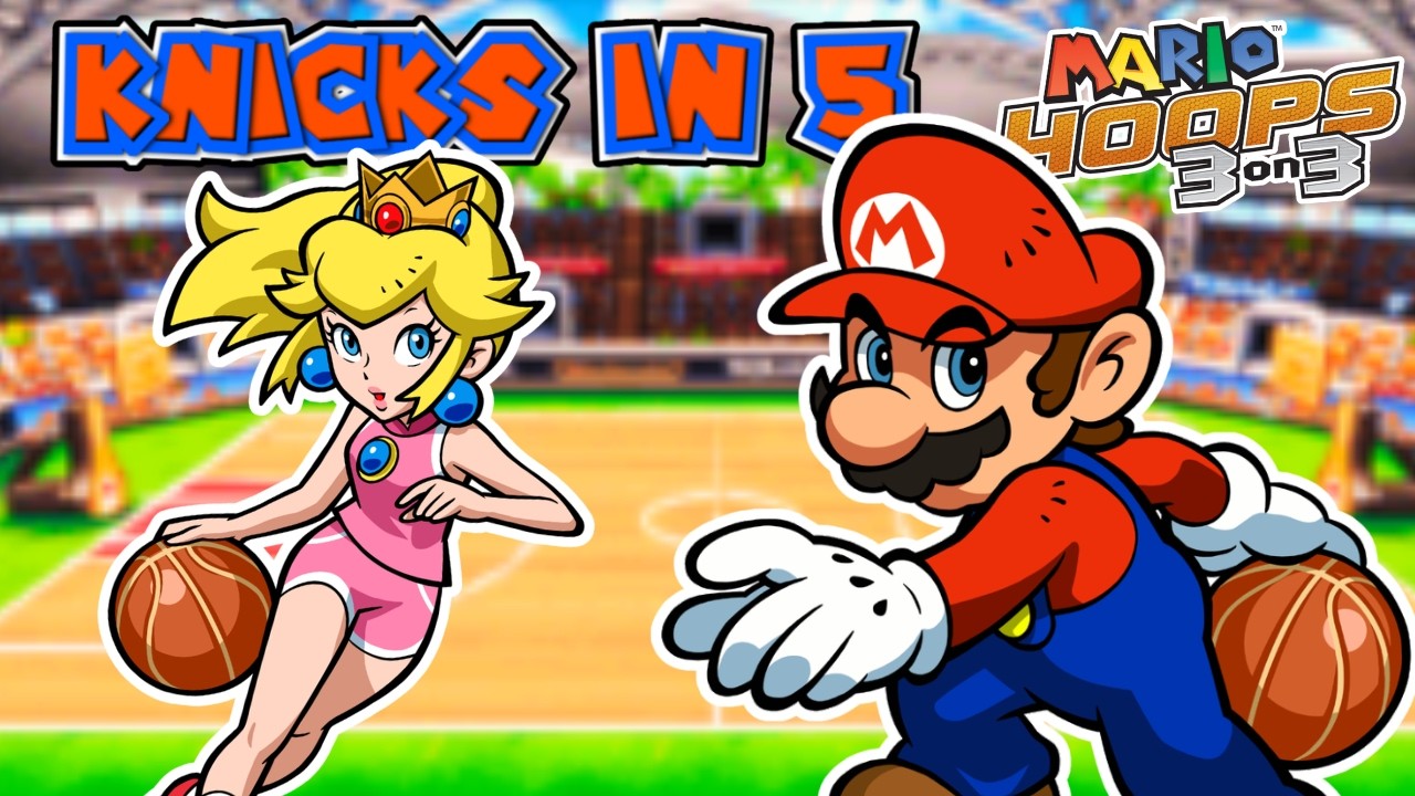 🔴Knicks Won, So I'm Playing Mario Hoops For The FIRST Time