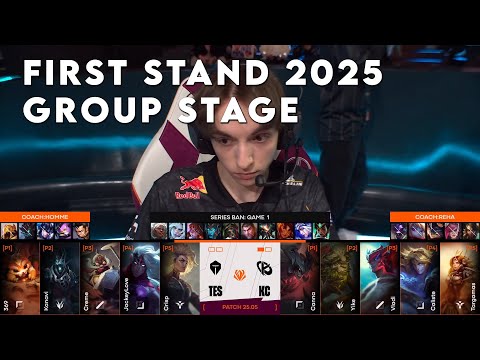 TES vs KC Game 2 | First Stand 2025 Group Stage | Top Esports vs Karmine Corp G2
