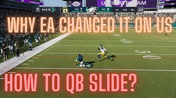 How to slide. Why did Madden 21 change the QB slide in Mut 21?