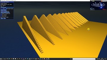 WIP OrionX3D C++ Vulkan, Quick test with Newton 4 stack test.