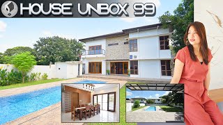 House Tour l Experience Opulence:Modern Tropical Bliss on an 800sqm Lot! Tranquil Green Surroundings