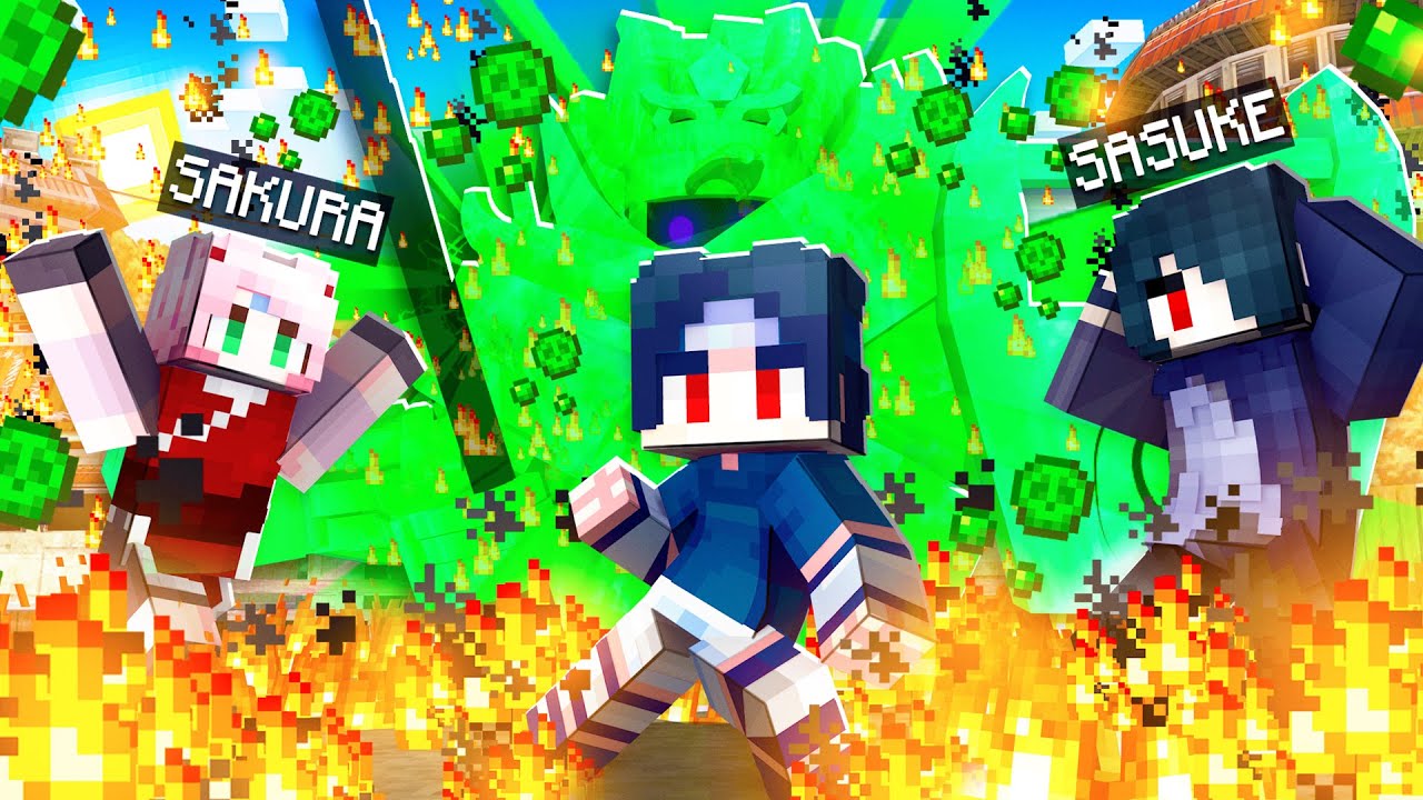 Who's Your Family? O NOVO FILHO DO SASUKE DESPERTOU UM NOVO SUSANOO no Minecraft!