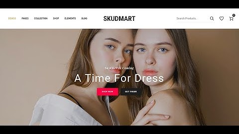 Skudmart - Clean, Minimal WooCommerce Theme | Modern eCommerce WordPress Theme