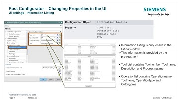 Post Configurator Session 2