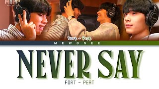 Never Say - Fort \u0026 Peat (Ost. บรรยากาศรัก เดอะซีรีส์ Love in The Air) (Color Coded Lyrics)