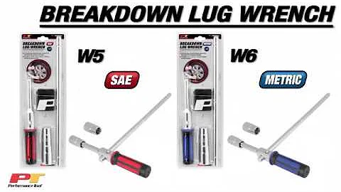 W5 & W6 Breakdown Lug Wrench
