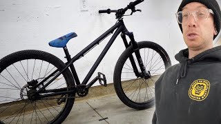 72$ for a NEW dirt jump frame. Here's what you get.