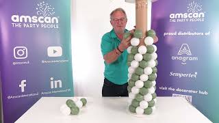 Covering Wide Columns with Balloons