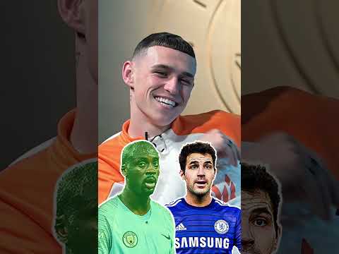 'YAYA TOURE!'🔥Phil Foden picks his FAVOURITE PL stars! | Either Or #shorts #footballshorts