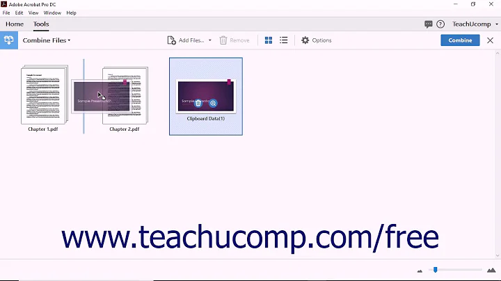 Acrobat Pro DC Tutorial Combining PDFs - Adobe Acrobat Pro DC Training Tutorial Course