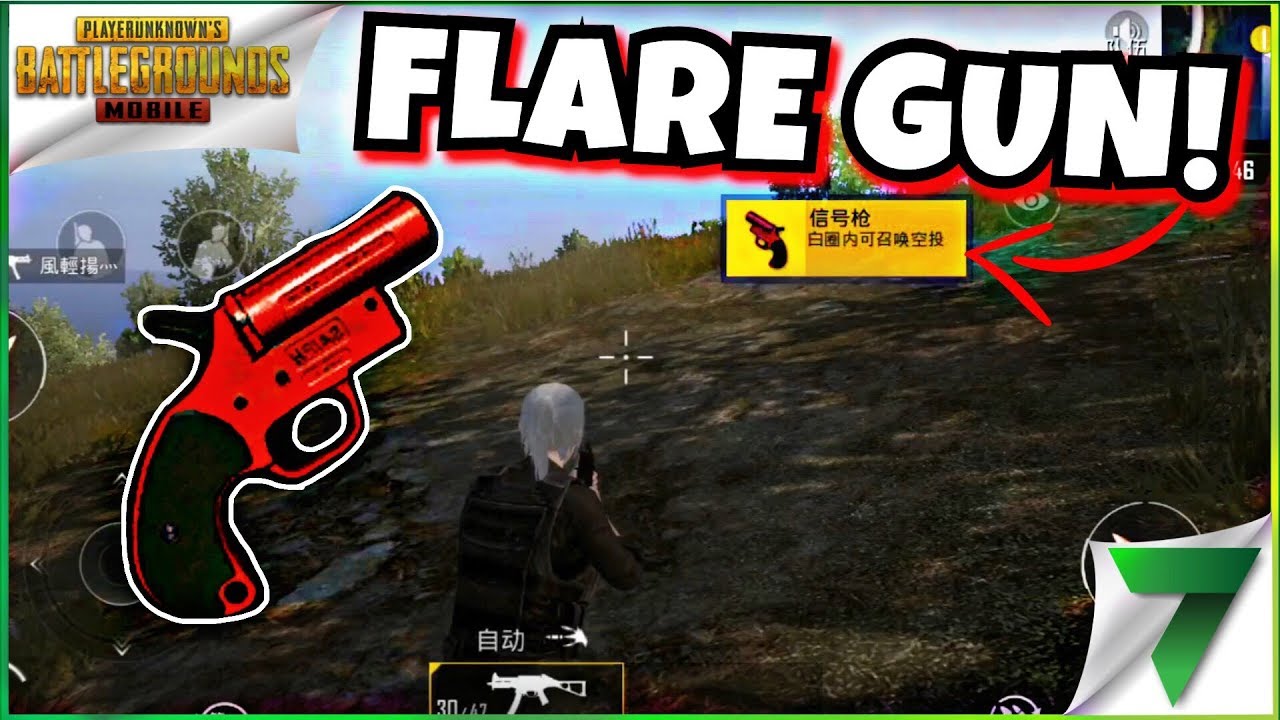 Flare Gun In Pubg Mobile This Is Awesome Pubg Mobile Youtube - flare gun in pubg mobile this is awesome pubg mobile