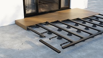 StructurAL concept, Aluminum deck framing & support system