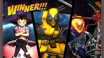 ULTIMATE MARVEL VS. CAPCOM 3 Deadpool,Ghost Rider,Tron Requested Gameplay