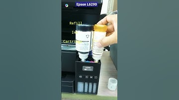 Máy In Epson L6290 (p6) - Cách Bơm Mực Vào Máy In | 404 Not Found printer #shorts