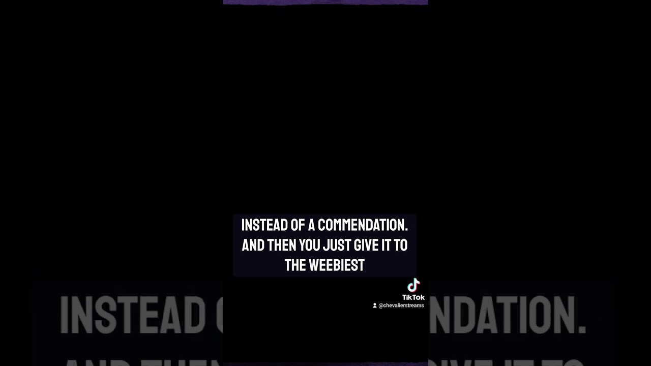 What's a "Weebmendation?" 