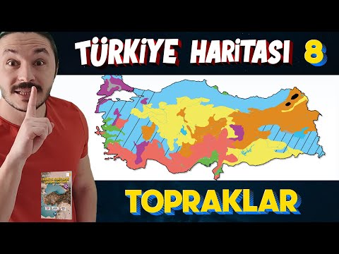 TÜRKİYE'NİN TOPRAKLARI - Türkiye Harita Bilgisi Çalışması  (KPSS-AYT-TYT)