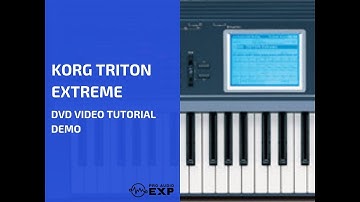 Korg Triton Extreme DVD Video Tutorial Demo Review Help