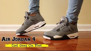 Cool Grey 4S On Foot