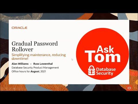 Oracle Database Gradual Password Rollover
