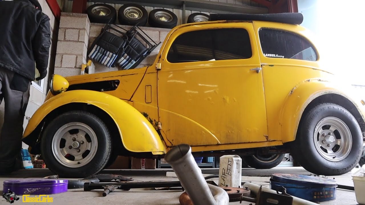 1955 Ford Hotrod Ford 3L V6 - Livestream Engine start attempt this